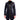 Anne Klein Women's Mid-Length Zipper Leather Coat Black